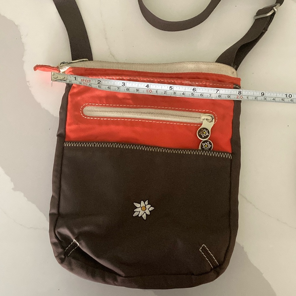 Stylish brown and orange Bag